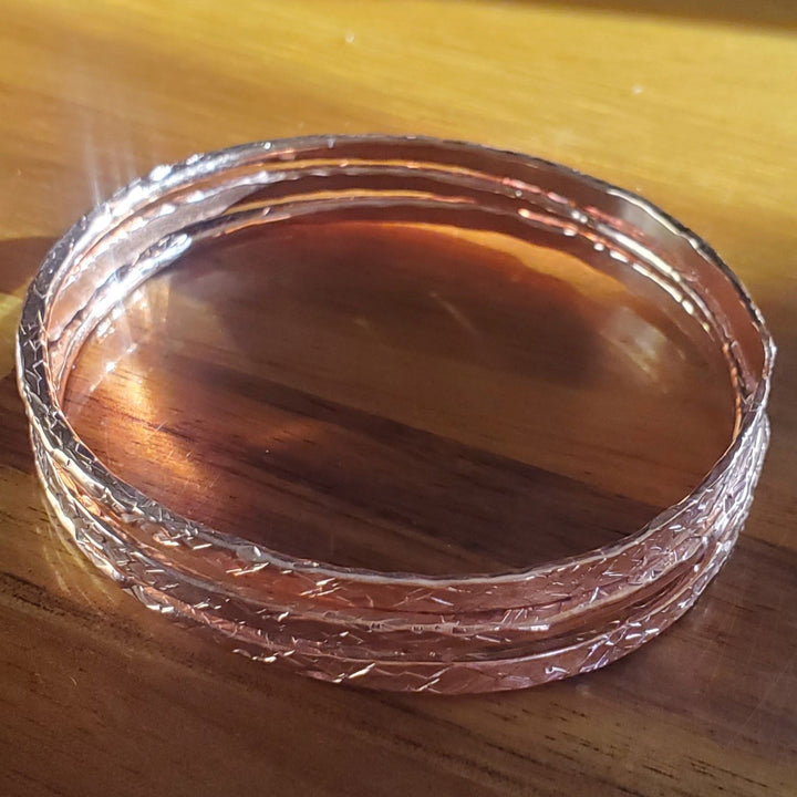 AMD1300Stackable Copper Canted Angle Bangle - Unique DesignJewelryBracelet$ 32.00Alexa Martha Designs