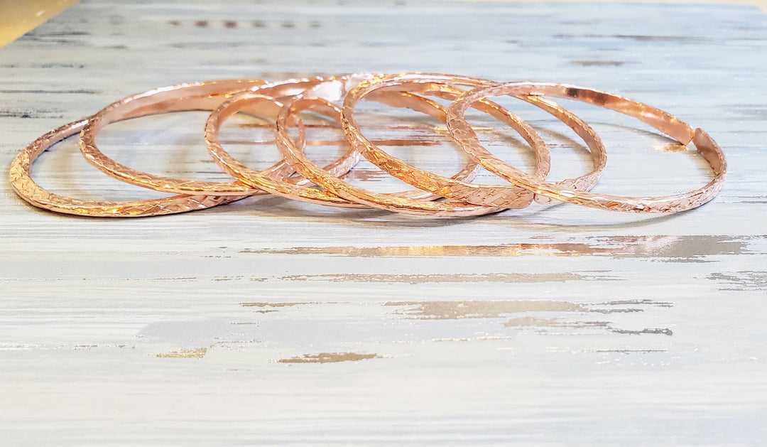 AMD1300Stackable Copper Canted Angle Bangle - Unique DesignJewelryBracelet$ 32.00Alexa Martha Designs