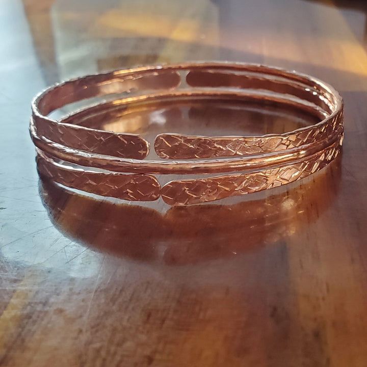AMD1300Stackable Copper Canted Angle Bangle - Unique DesignJewelryBracelet$ 32.00Alexa Martha Designs