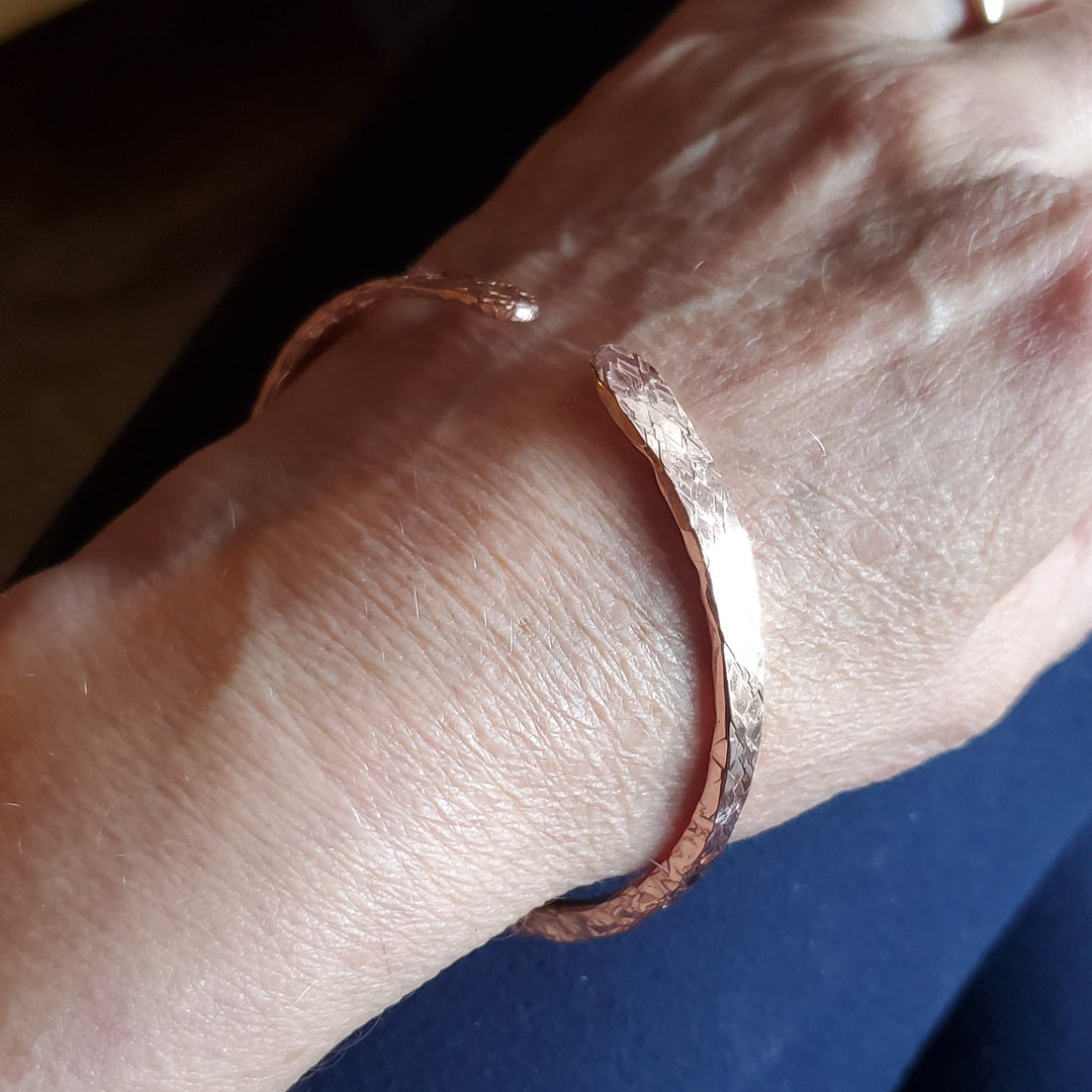 AMD1300Stackable Copper Canted Angle Bangle - Unique DesignJewelryBracelet$ 32.00Alexa Martha Designs