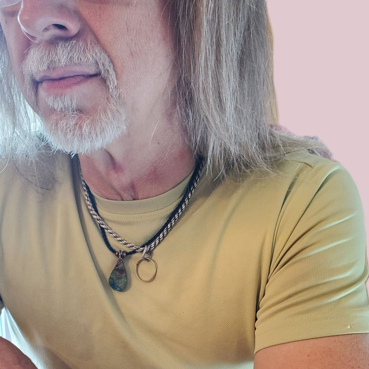 AMD1283Wire Wrapped Copper Azurite Malachite Drop NecklaceNecklacesNecklace$ 48.00Alexa Martha Designs