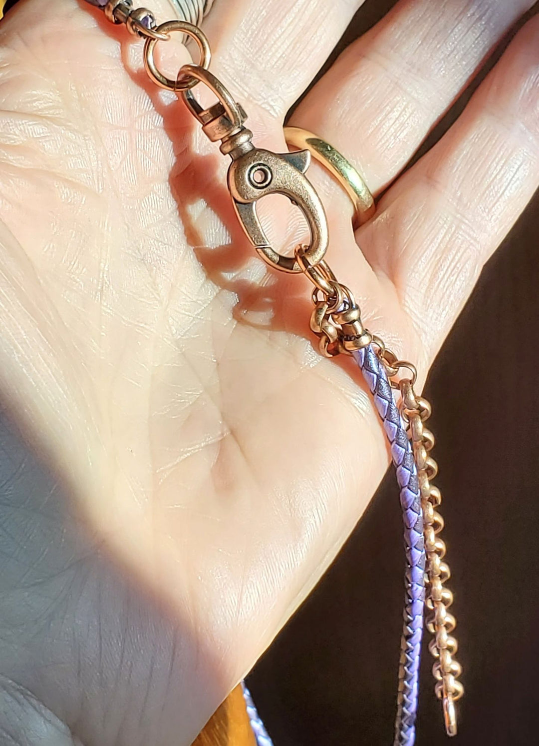 AMD1329Wire Wrapped Purple Sparkly Lepidolite Heart Copper SilverNecklacesNecklace$ 211.00Alexa Martha Designs