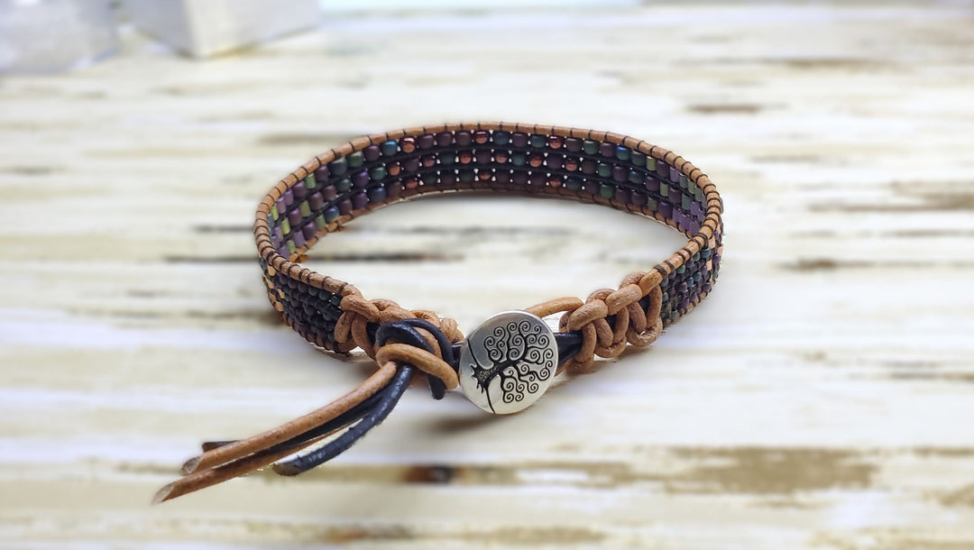 AMD1190X-Large Men's Tree of Life Leather Bracelet | Montana HandmadeJewelryBracelet$ 133.00Alexa Martha Designs