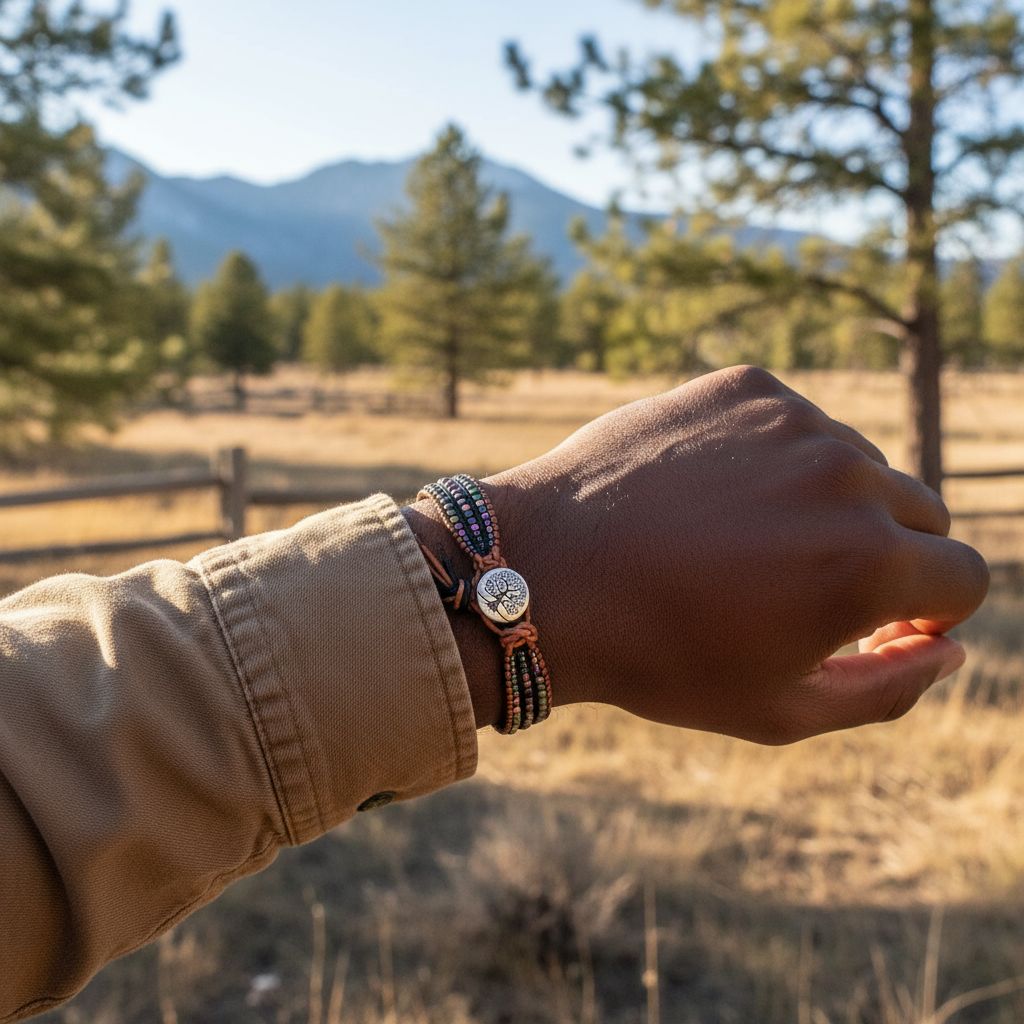 AMD1190X-Large Men's Tree of Life Leather Bracelet | Montana HandmadeJewelryBracelet$ 133.00Alexa Martha Designs