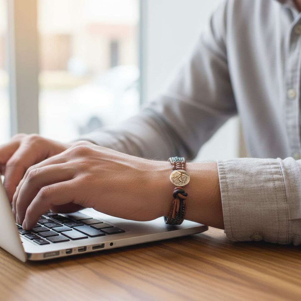 AMD1190X-Large Men's Tree of Life Leather Bracelet | Montana HandmadeJewelryBracelet$ 133.00Alexa Martha Designs