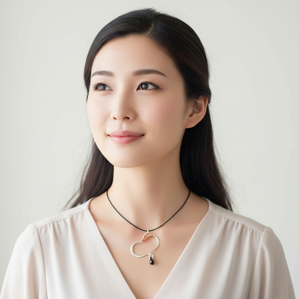 Sculpted Silver Butterfly Wing Child Abuse Survivor Necklace