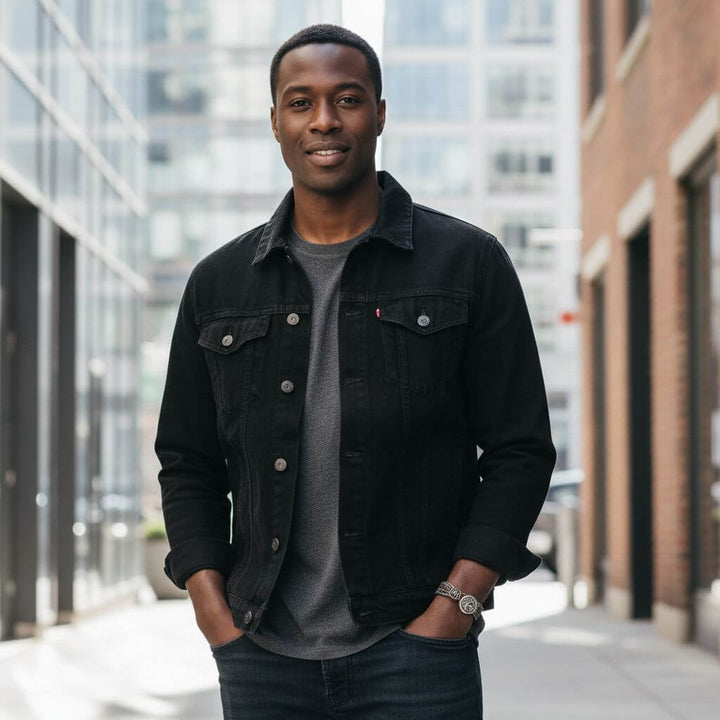 Men's Leather Wrap Bracelet Tree of Life Intricately Beaded