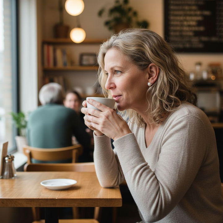 Handmade 10mm Lustrous Baroque Freshwater Pearl Silver Spiral Studs