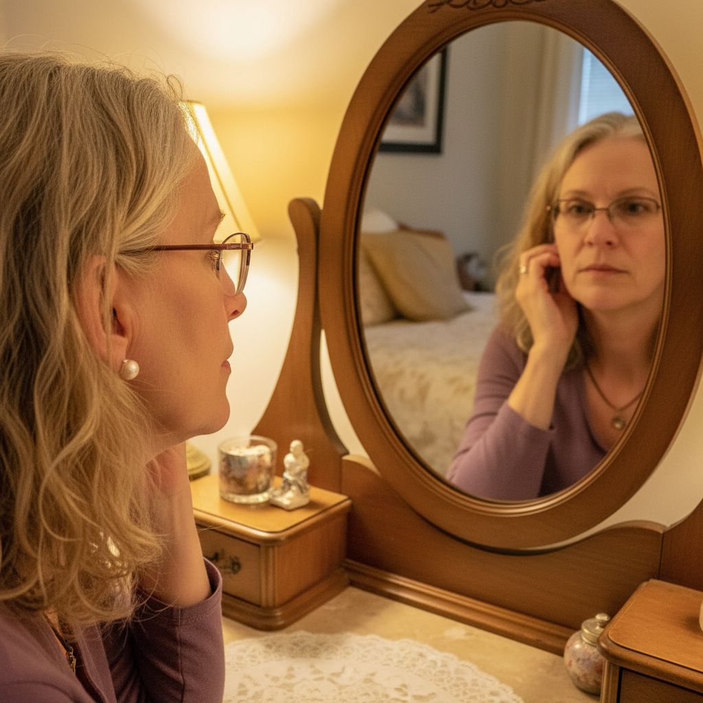 Handmade 10mm Lustrous Baroque Freshwater Pearl Silver Spiral Studs