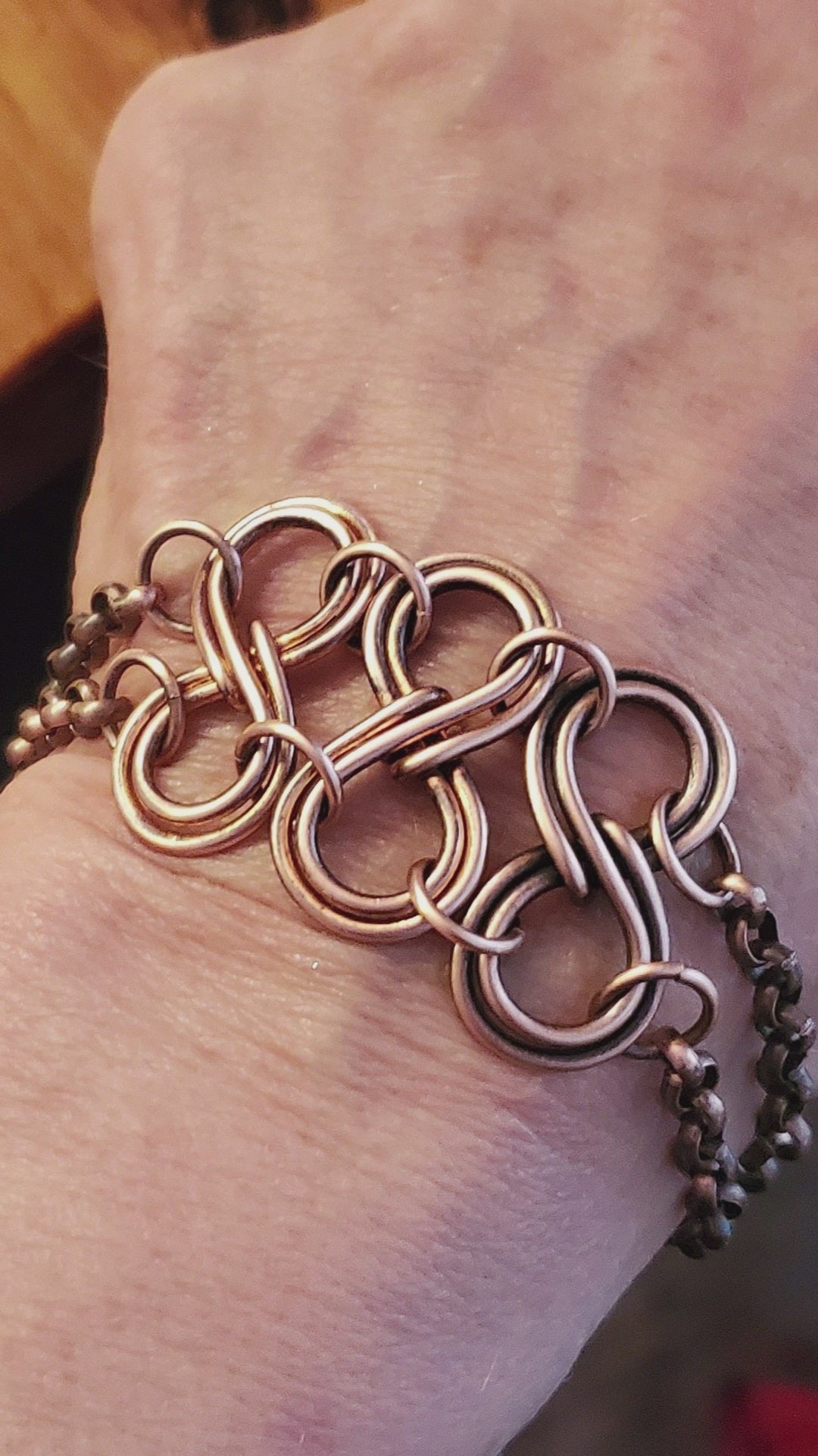 Copper Eternity Bracelet by Alexa Martha