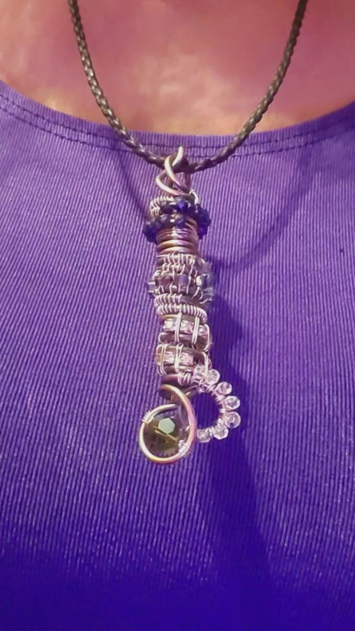 AMD1344copper silver wire gemstone pendant necklaceNecklacesNecklace$ 135.00Alexa Martha Designs