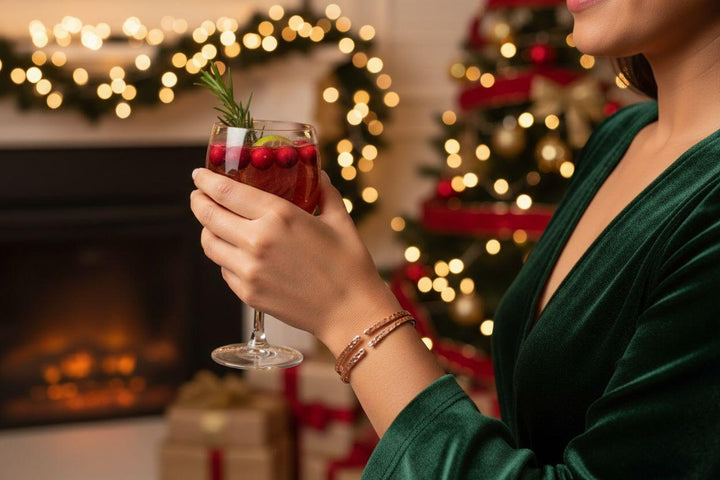 Brides Mag Featured Textured Copper Anniversary Bangle in 4 Sizes