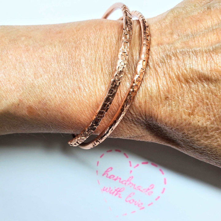 AMD1236Hammered Copper Bangle 8-Gauge Full Overlap Copper BangleJewelryBracelet$ 42.00Alexa Martha Designs