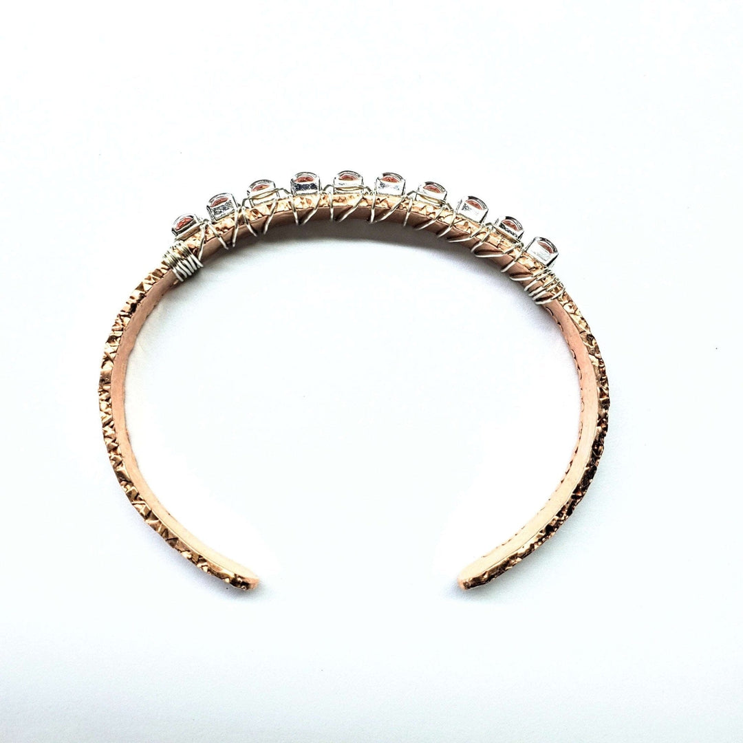 AMD1233Copper Rhinestone Cuff Bangle in Three Different ColorsJewelryBracelet$ 55.00Alexa Martha Designs