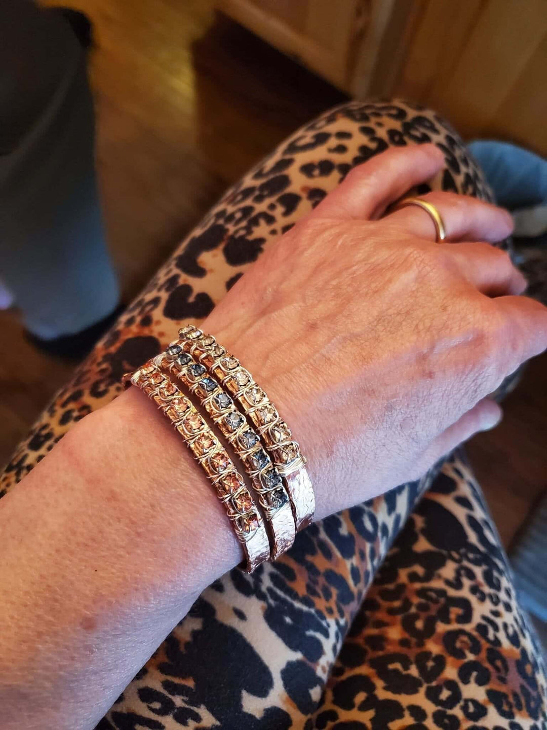 AMD1233Copper Rhinestone Cuff Bangle in Three Different ColorsJewelryBracelet$ 55.00Alexa Martha Designs