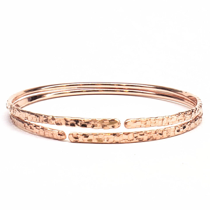 AMD1154-2SBrides Mag Featured Textured Copper Anniversary Bangle in 4 SizesJewelryBracelet$ 55.00Alexa Martha Designs