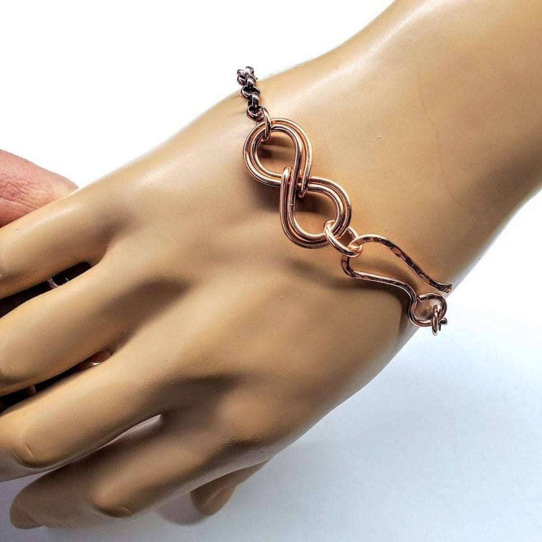 AMD1214 Copper Double Infinity Chain Bracelet For Him andJewelryBracelet$ 33.00Alexa Martha Designs