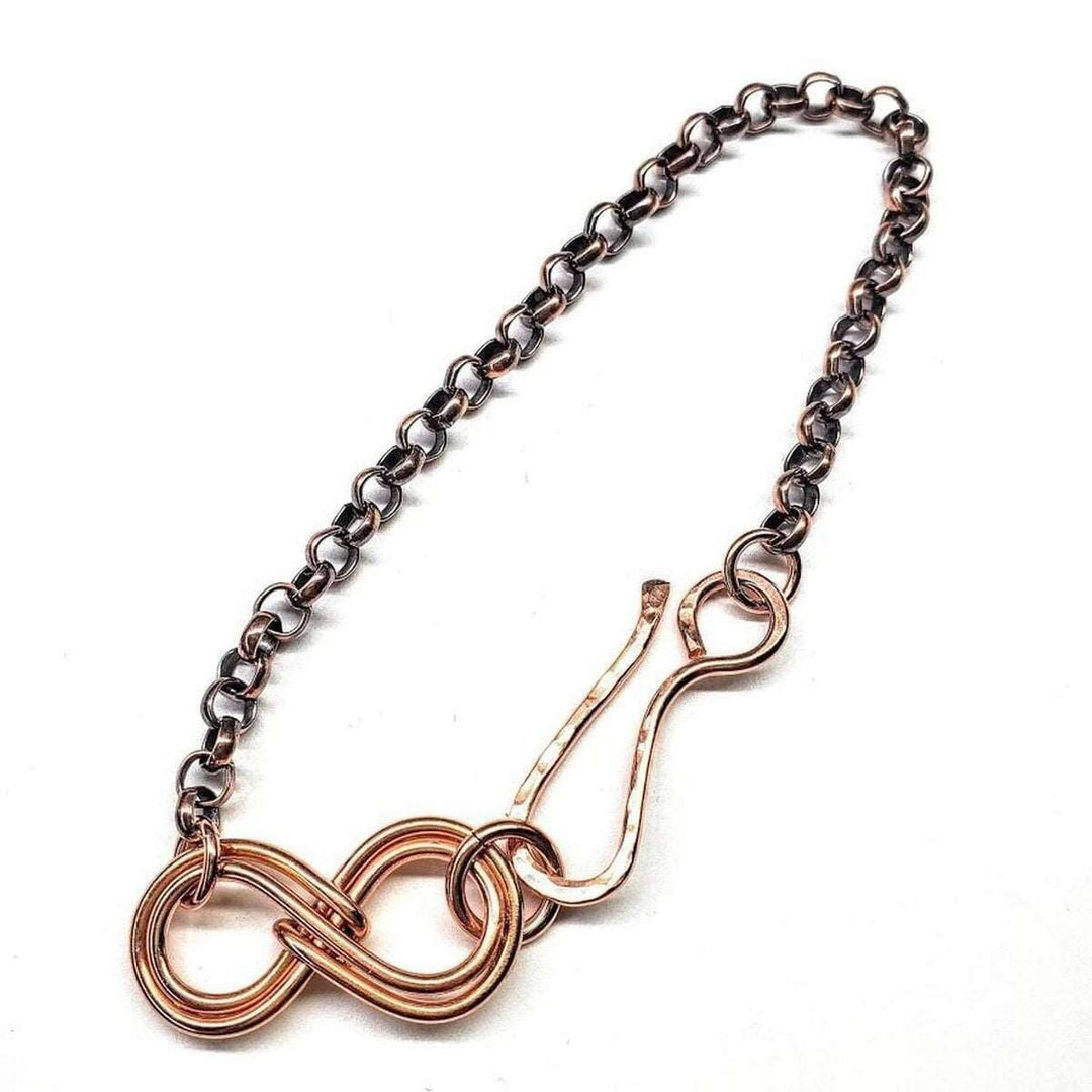 AMD1214 Copper Double Infinity Chain Bracelet For Him andJewelryBracelet$ 33.00Alexa Martha Designs