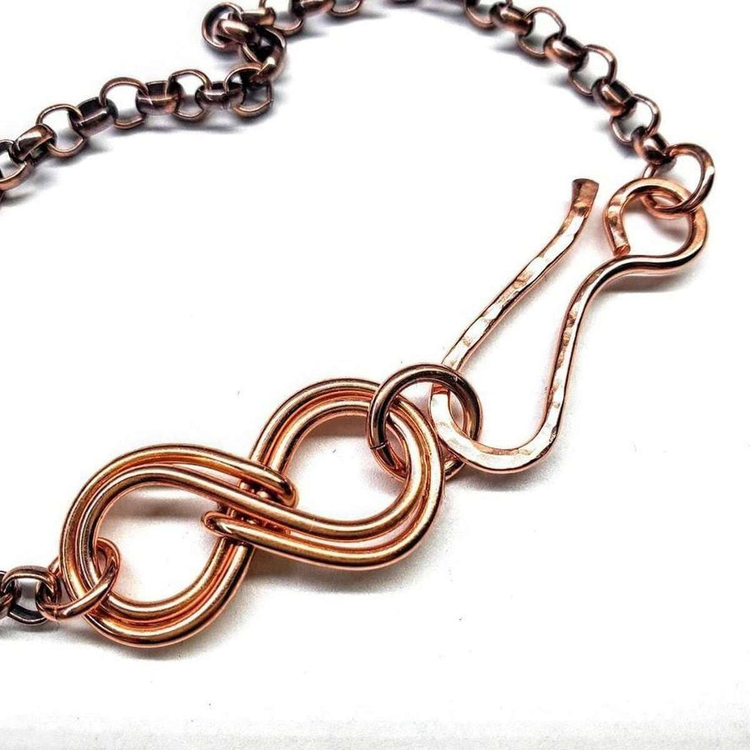 AMD1214 Copper Double Infinity Chain Bracelet For Him andJewelryBracelet$ 33.00Alexa Martha Designs