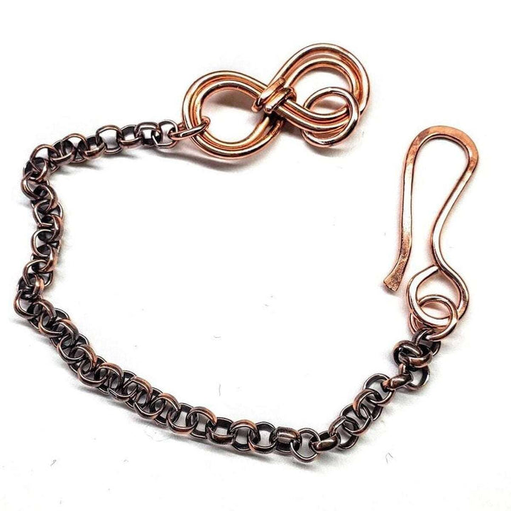 AMD1214 Copper Double Infinity Chain Bracelet For Him andJewelryBracelet$ 33.00Alexa Martha Designs