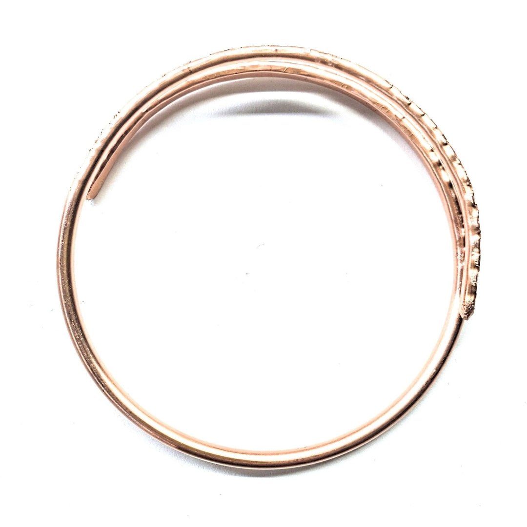 Full Overlap Copper Bangle Alexa Martha Designs