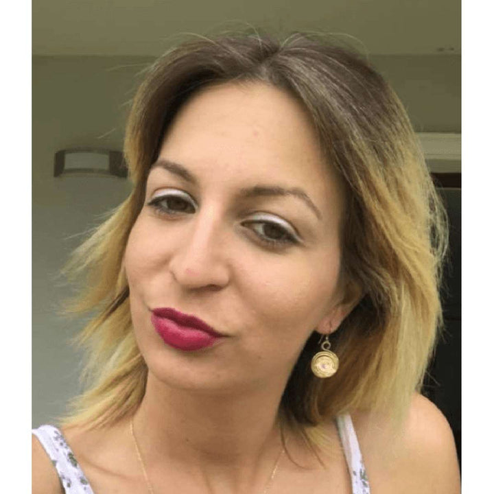 AMD102514 KT Gold Fill Sparkly Crystal Spiral Handmade Earrings JewelryEarrings$ 73.00Alexa Martha Designs