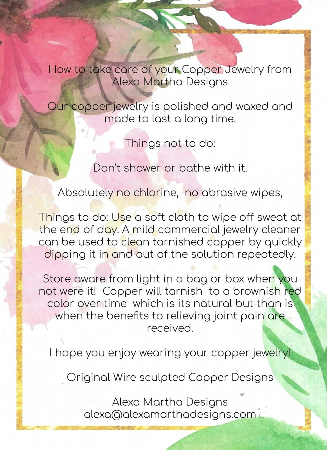 AMD1246Swarovski Crystal Copper Bling Ring Handmade Wire WrappedRingsRing$ 36.00Alexa Martha Designs