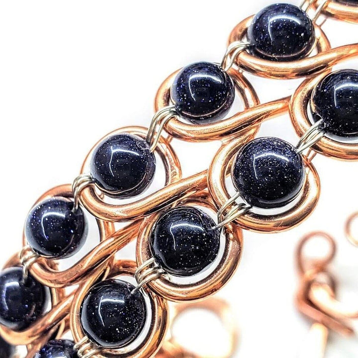 AMD1078Copper Infinity Child Abuse Awareness Bangle - Sandstone & SilverJewelryBracelet$ 129.00Alexa Martha Designs