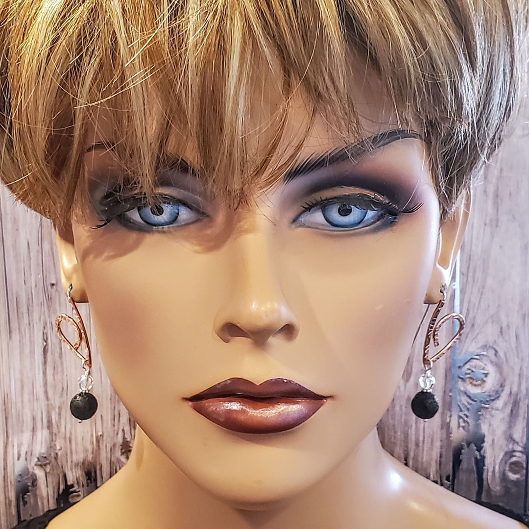 AMD1252PHandmade Butterfly Wing Earrings - Lava Bead | HandmadeJewelryEarrings$ 49.00Alexa Martha Designs