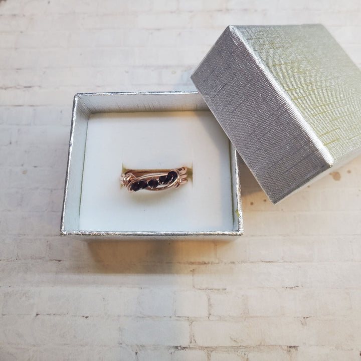 AMD1244-3Handmade Birthstone Crystal Ring Copper - 12 ColorsJewelryRing$ 36.00Alexa Martha Designs