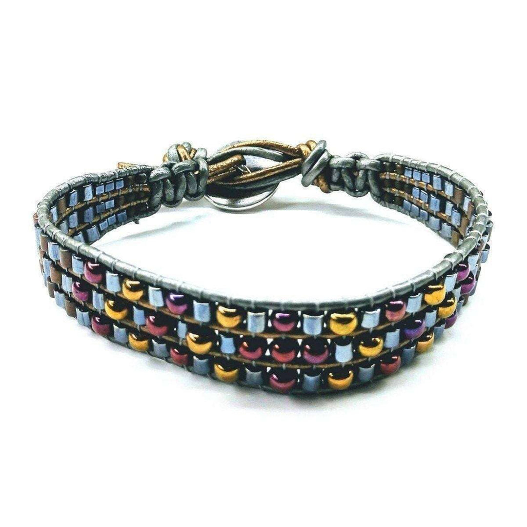 AMD1033 Men's Leather Wrap Bracelet Jewelry Bracelet$ 112.00Alexa Martha Designs