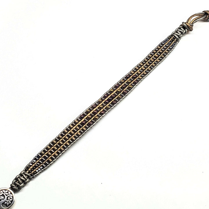 AMD1033Men's Tree of Life Earth Colored Beaded Leather Wrap Bracelet JewelryBracelet$ 112.00Alexa Martha Designs