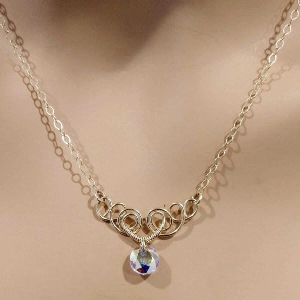 AMD1170Sparkly Crystal 14 KT Gold Filled NecklaceJewelryNecklace$ 89.00Alexa Martha Designs