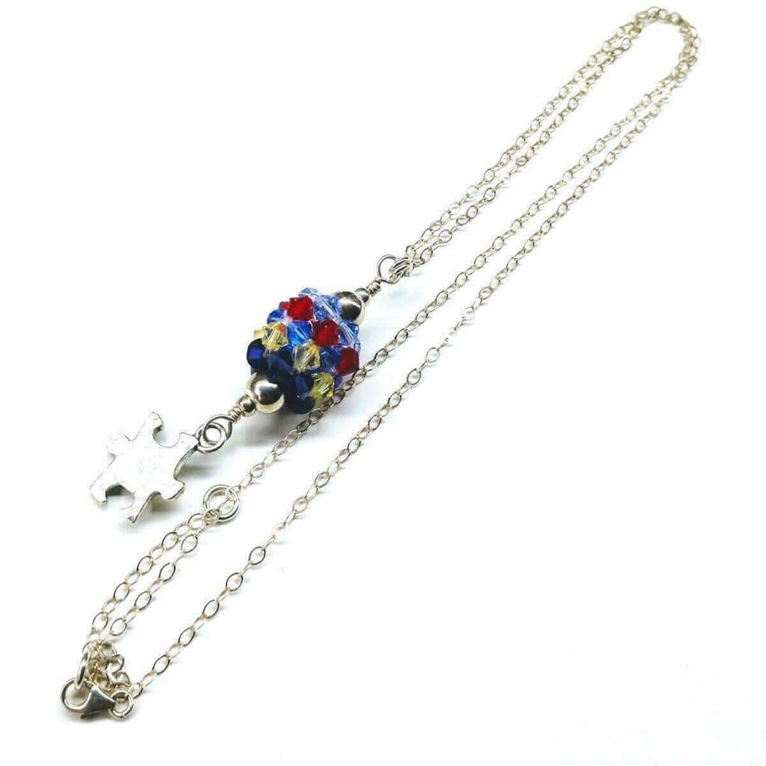 AMD1034Sterling Silver Autism Awareness Crystal Barrel Necklace JewelryNecklace$ 108.00Alexa Martha Designs