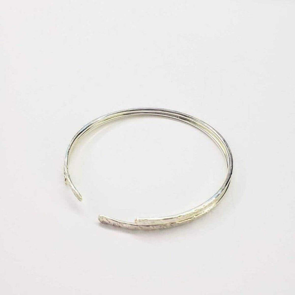 AMD1157 Hammered Sterling Silver Open Bangle Alexa MarthaJewelryBracelet$ 45.00Alexa Martha Designs