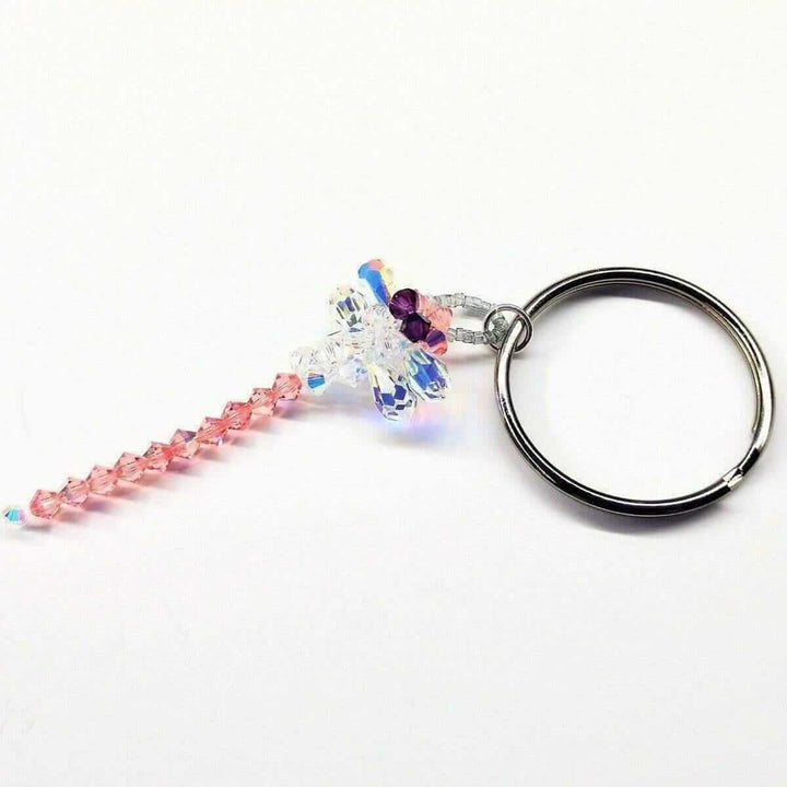 AMD1135 Swarovski Crystal Rose Peach Dragonfly Key ChainHandbag & Wallet AccessoriesKey Chain$ 72.00Alexa Martha Designs
