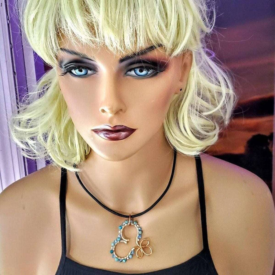 AMD1003-2Wire Wrapped Copper Heart Pendant NecklaceJewelryNecklaces$ 94.00Alexa Martha Designs