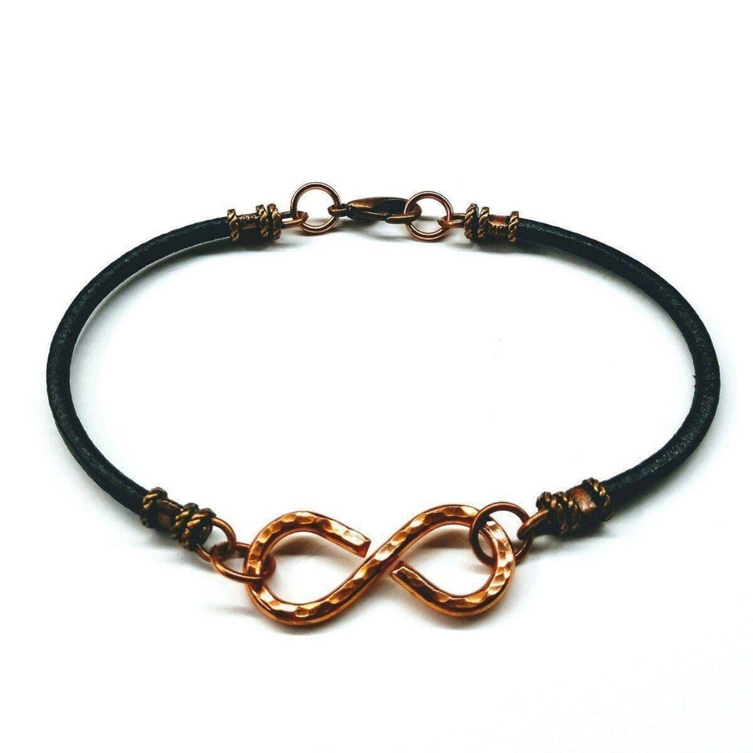 Masculine Sturdy Copper Swivel Infinity Bracelet Bracelet/Bangle Alexa Martha Designs 