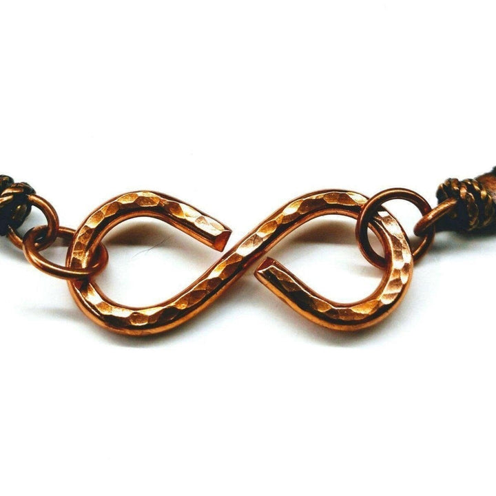 Masculine Sturdy Copper Swivel Infinity Bracelet - Bracelet/Bangle - Alexa Martha Designs   