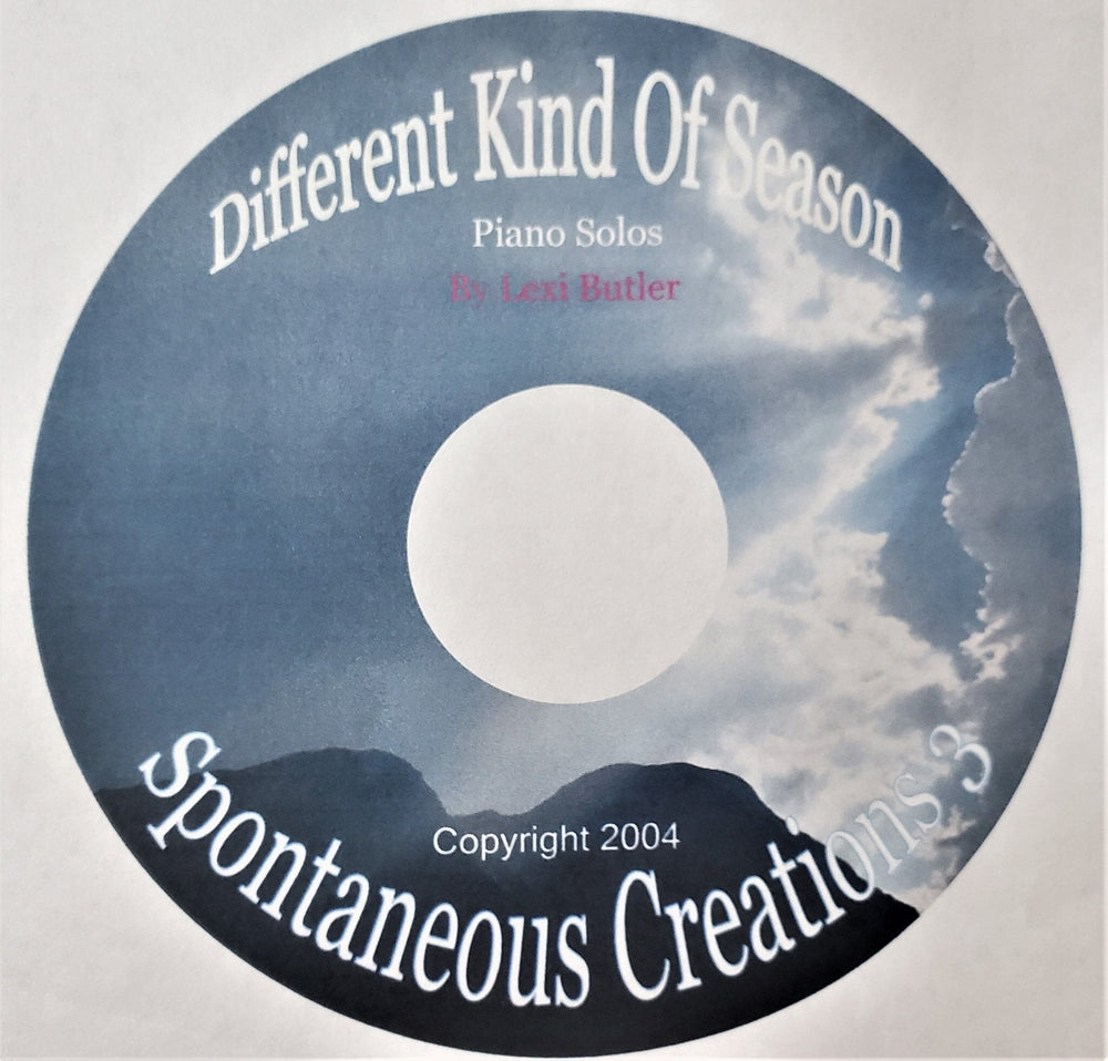 Spontaneous Creations 3-Different Kind Of Season-Piano Solos-Instant Downloads single Alexa Martha Designs 