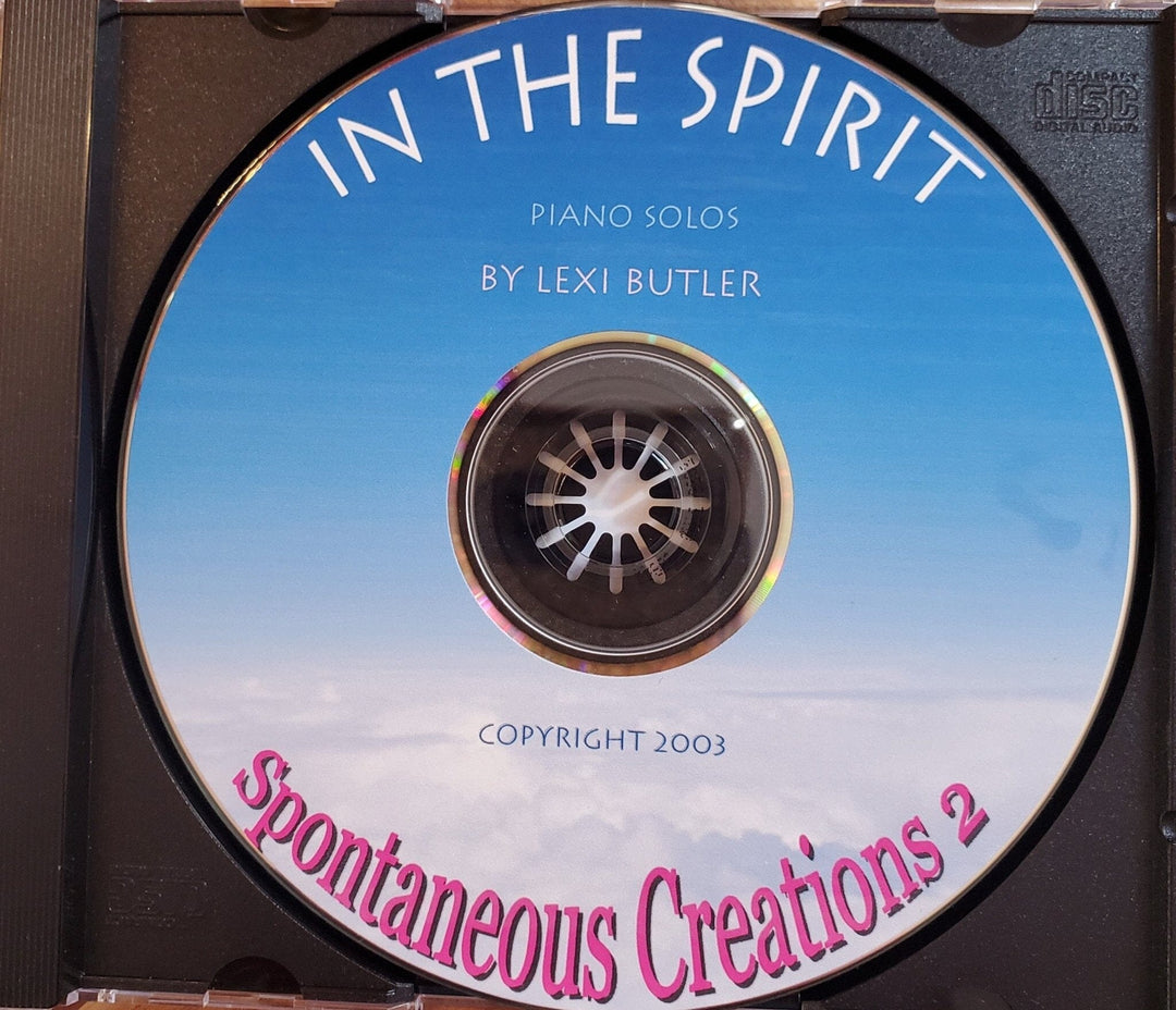 Spontaneous Creations 2-In The Spirit-Piano Solos Downloads Single Alexa Martha Designs 