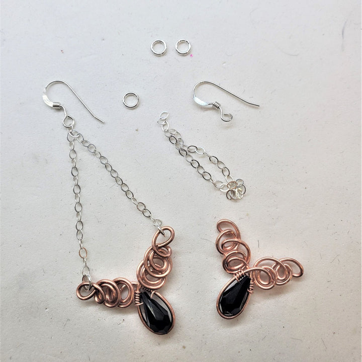 Ready-To-Go Jewelry Making Kits for Wire Sculpting Class #1 Jewelry Supply Alexa Martha Designs 